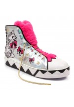 Irregular Choice Magic Moggy (pink/silver)